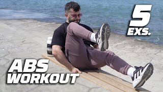 Outdoor Abs Workout | Lose Hanging Belly Fat | Do This Every Day