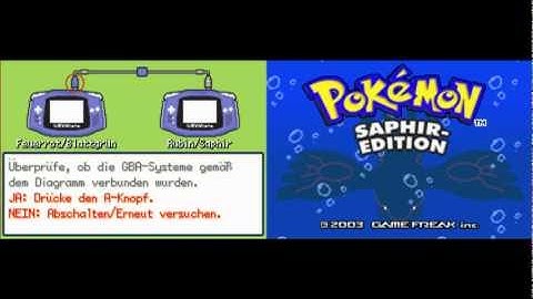 Pokemon Sapphire Berry fix attempt with VBA Link...