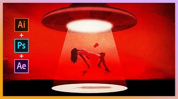 COMO HACER una ANIMACION en AFTER EFFECTS | 🛸💃🏻Como animar una ilustración | TUTORIAL FÁCIL