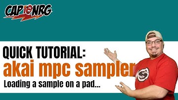 Load a Sample to a Pad on MPC