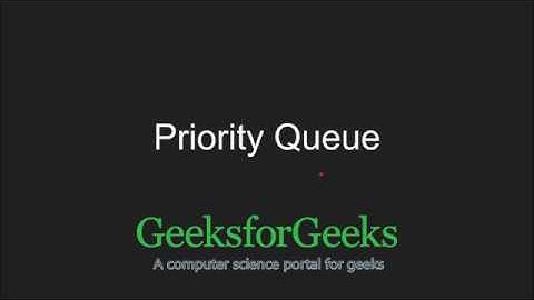 C++ Programming Language Tutorial | Priority Queue in C++ STL | GeeksforGeeks