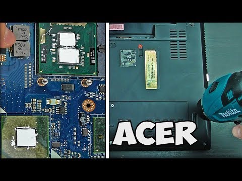 Как восстановить петли ноутбука. Ремонт ноутбука acer aspire 5742g.