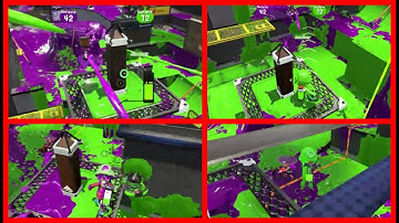 Cool double kill. PLUS friendly sniper saves me. Splatoon 2 gameplay clip