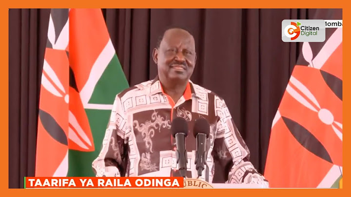“Watch this pace! I'll announce the way forward very soon,” Raila Odinga says after failed AUC bid