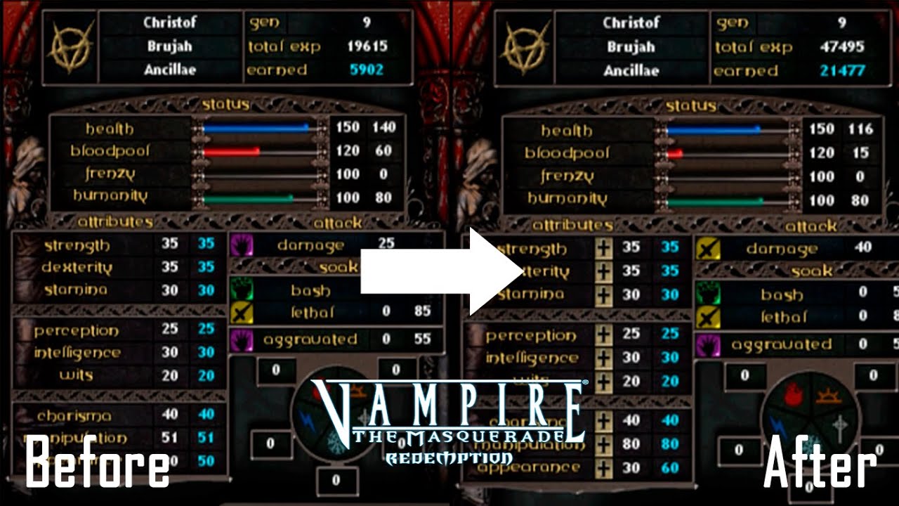 How to grind EXP on Vampire: The Masquerade - Redemption