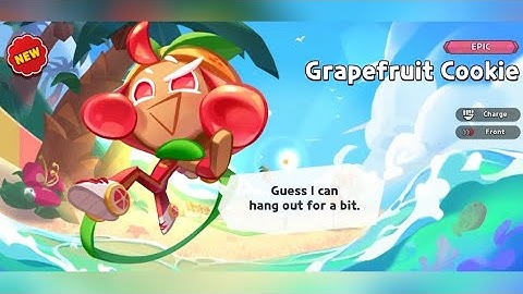 Grapefruit Cookie Gacha Animation || Cookie Run Kingdom