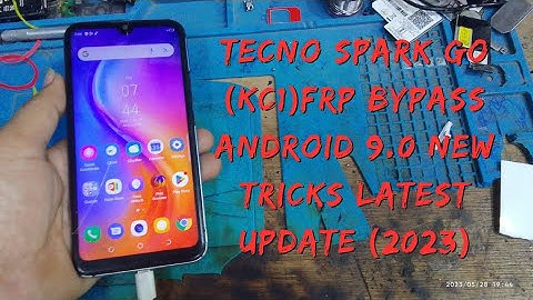 Tecno Spark Go (KC1) Frp Bypass Android 9.0 New Tricks Latest update (2023)( WiFi On/Of Tricks)