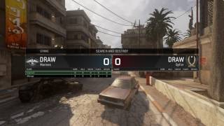 We won second map then they left because they are salty