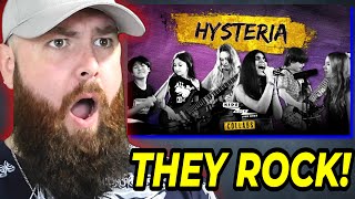 EllenPlaysBass 'Hysteria' Kids Collab | Brandon Faul Reacts