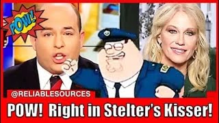 Celebrity Brian Stelter OWNED by Kellyanne Conway on #CNN: Gets POW! Right in the Kisser! (Family Guy Parody) Profile