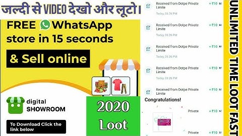 Digital Dukaan App Loot ₹10+₹10 Instent Paytm| Digital Dukan App Se Paise Kaise Kamaye ||