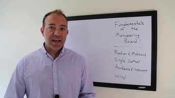 Basics of Nautical Maneuvering Boards - learn Marine Navigation