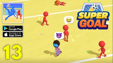 Super Goal - Soccer Stickman - All levels 82-90 Gameplay Part 13 FULL GAME No Commentary