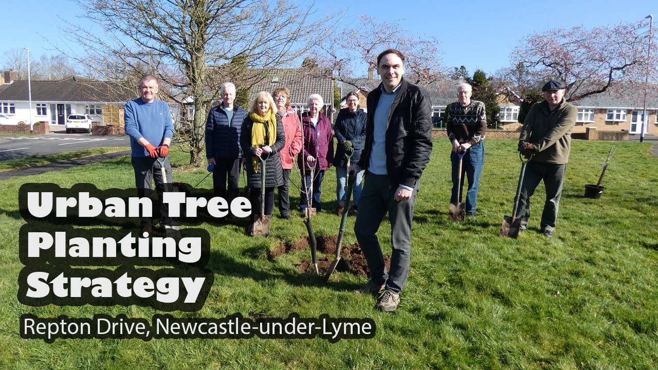 Urban Tree Planting Strategy at Repton Drive with Simon Tagg