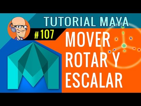 Tutorial Maya 2016 - Selección y Transformación #107 (en español)