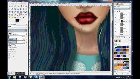 GIMP 2 Part 2 IMVU re-paint speed edit of K33PS