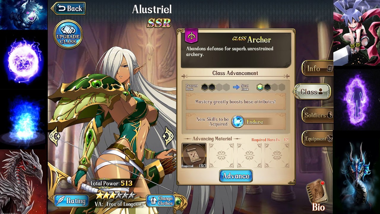 Langrisser M new unit alustriel