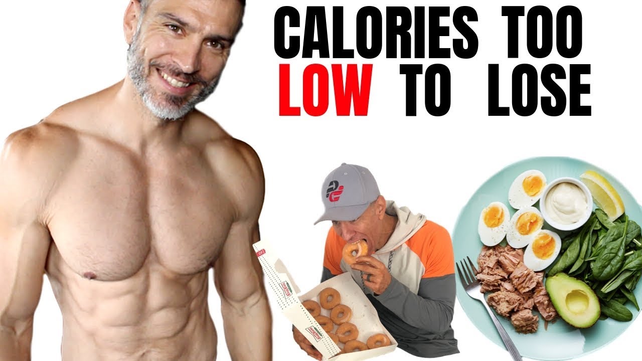 Calories Too Low To Lose Fat - YouTube