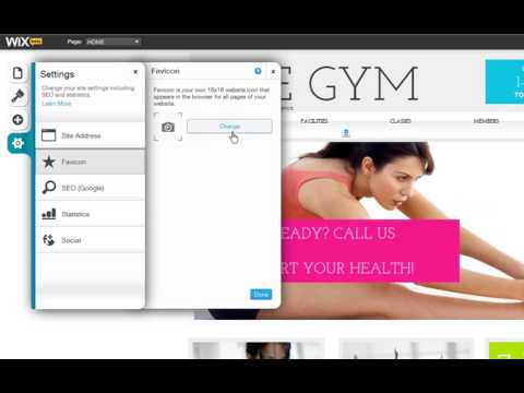 HTML Website Builder   Adding a Favicon to your Wix site