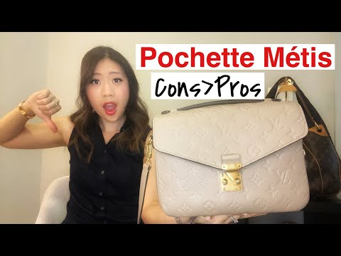 Louis Vuitton Pochette Métis Empreinte Tourterelle + Whats In My