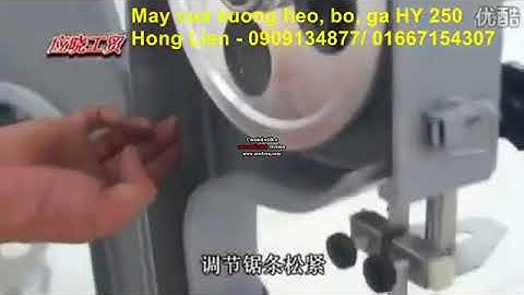 Máy cắt xương ống, máy cưa xương chân giò heo, máy cưa xương thịt đông lạnh HY 250