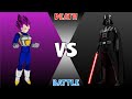 Ultra Ego Vegeta vs. Darth Vader | Death Battle