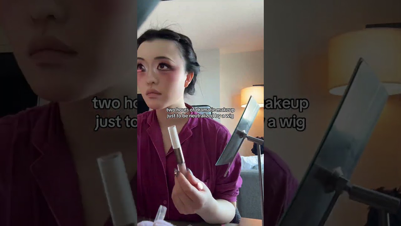 my cosplay makeup process takes about 2 hrs #skincare #hellsparadise #cosplaymakeup #chinesemakeup