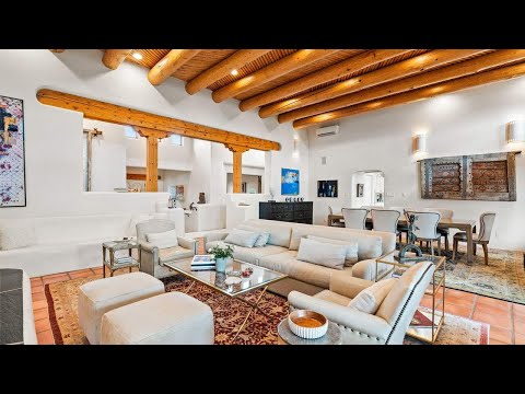 1047 Encantado, Santa Fe, NM home video tour