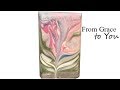 CREATING SOAP ART- CHAPTER 2  Liquid Batter and a Simple Botanical Swirl in Cold Process Soap