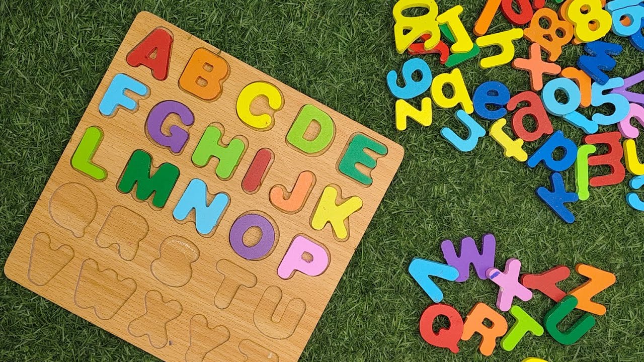 ABC Puzzle | Help Me Find The Alphabet Letters | Preschool