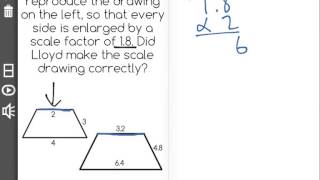 [7.G.1-2.0] Scale Drawings - Common Core Standard