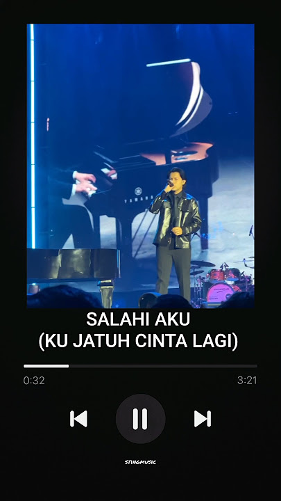 Salahi Aku (Ku Jatuh Cinta Lagi) - Rony Parulian (live)