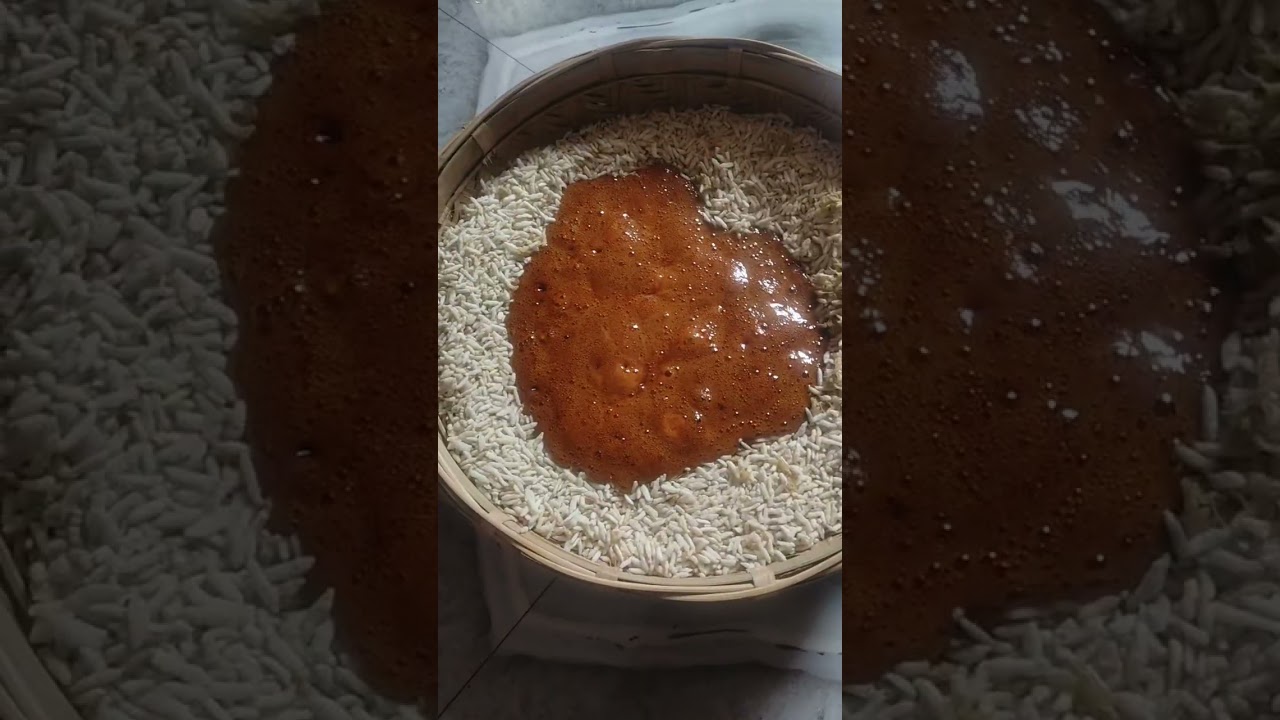 Chuda or murmure ke laddu making process ♥️👌🏻👍🏻 maker sankarti ke subh avsar per