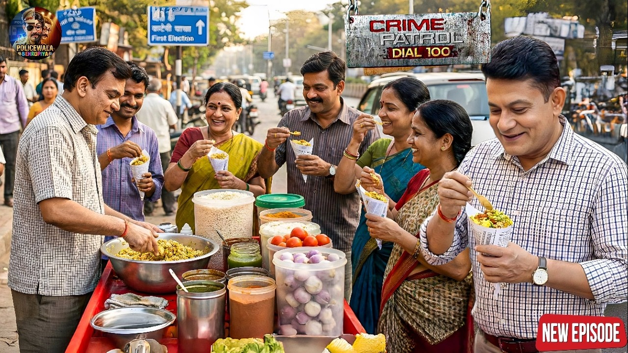 सड़क किनारे लगाए चाट वाला  अपने ग्राहकों को मिला जहर का खिलता था फिर मच गया हड़कंप || Crime Patrol |