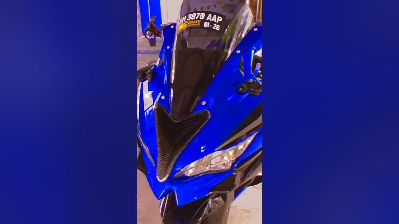 Cinematic Zx25r ||Colour Blue #zx25r #kawasaki - YouTube