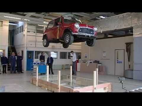 James May tries to break Pilkington Structural Gla...