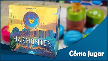 Aprende a Jugar HARMONIES 🌳🦁🦊 - Tutorial, Ejemplos y Comentarios