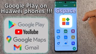 Gspace app - Emulate Google Play on Huawei phones