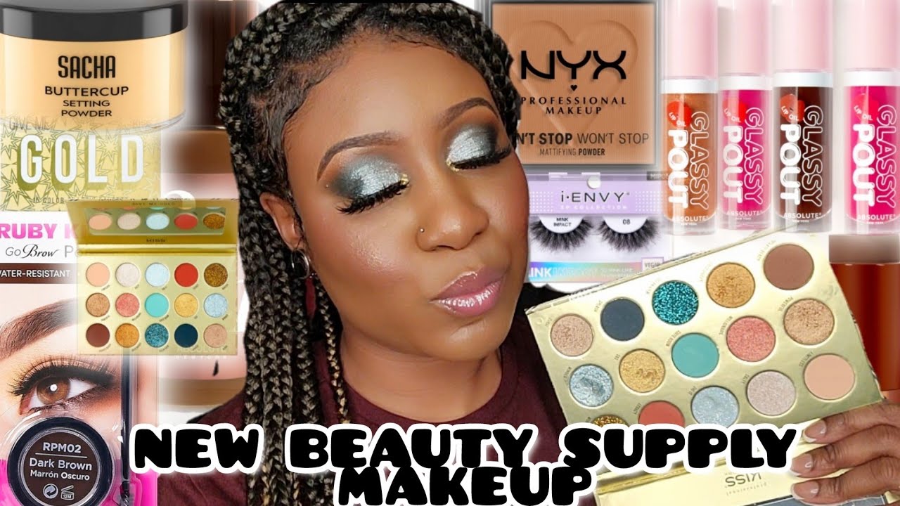 trying *NEW* beauty supply makeup 2024 YouTube