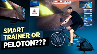 Forget Peloton \ Exercise Bikes! I LOVED Exercising Like This! || Saris H3 Smart Trainer