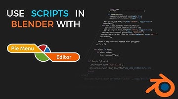 How to execute Scripts in Blender using Pie Menu Editor