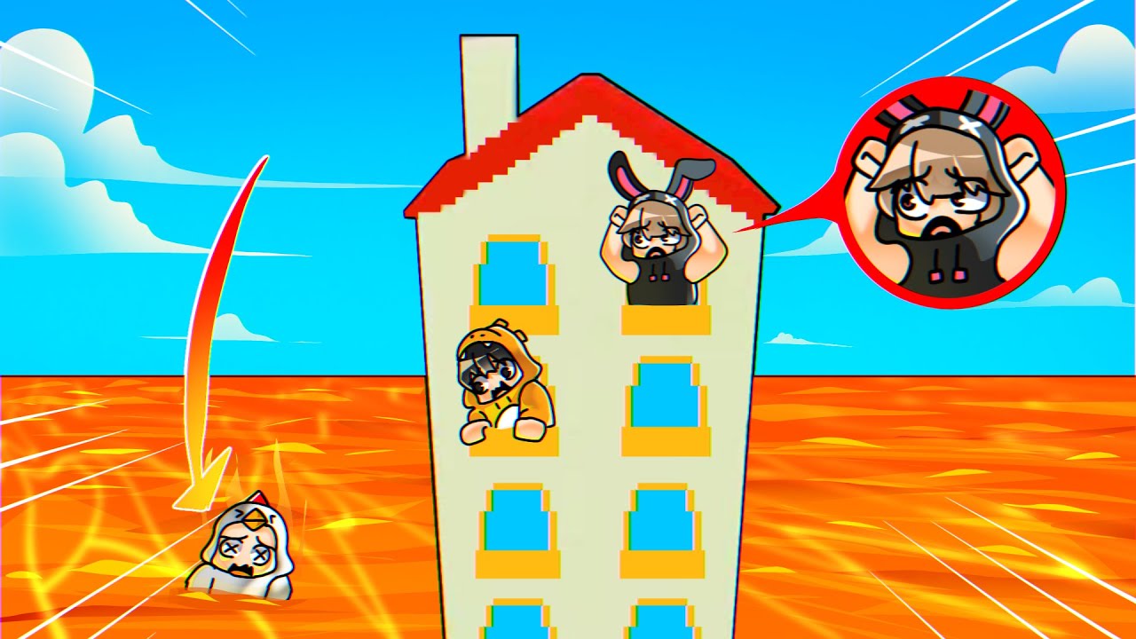 BERTAHAN DARI BENCANA LAVA!!