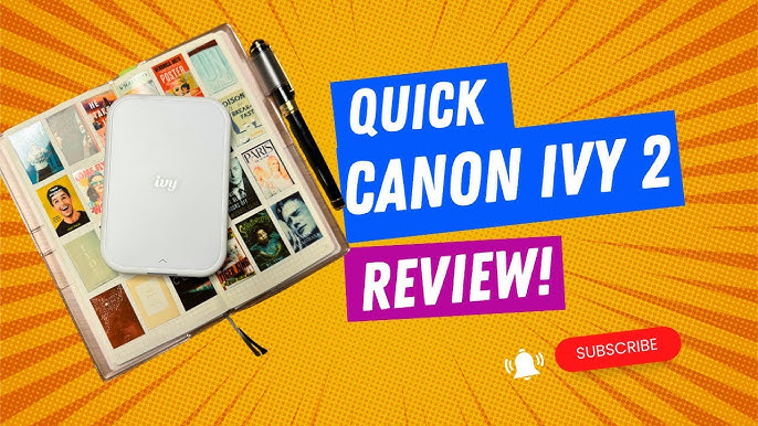 Showcase the Memories that Light Up Your Life with Canon's New IVY 2 Mini  Photo Printer