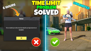 OMG🔥! How To Play BGMI More Than 6 Hours 🥵| Android & IOS Tricks | BGMI Time Limit Problem Solved