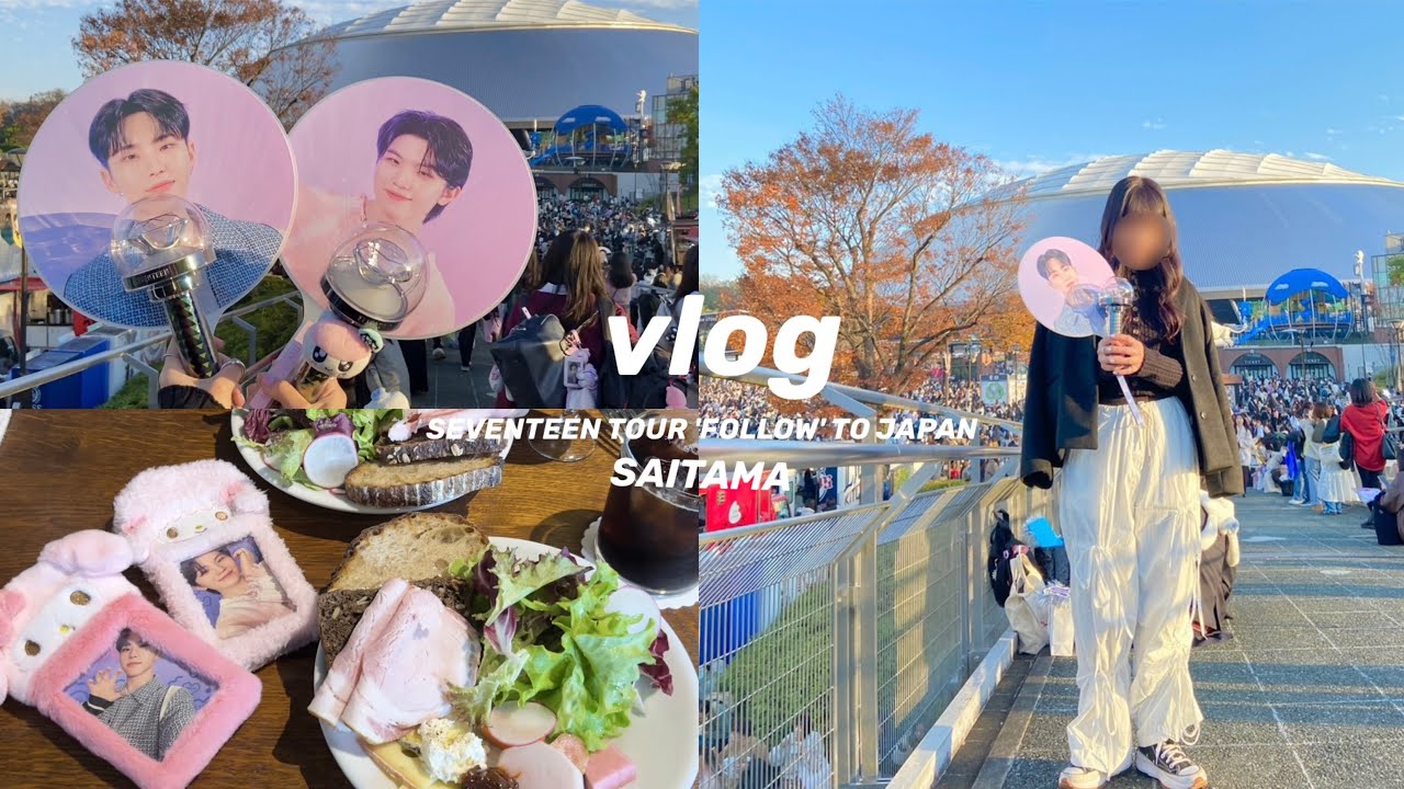 現場VLOG】SEVENTEEN TOUR'FOLLOW'TO JAPAN inベルーナドームに参戦
