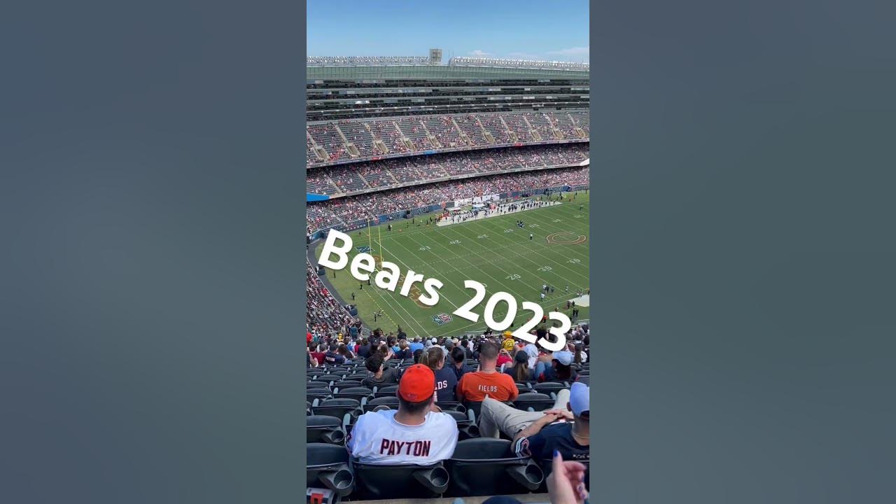 First bears game 2023 YouTube