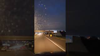 City Skyline At Dusk