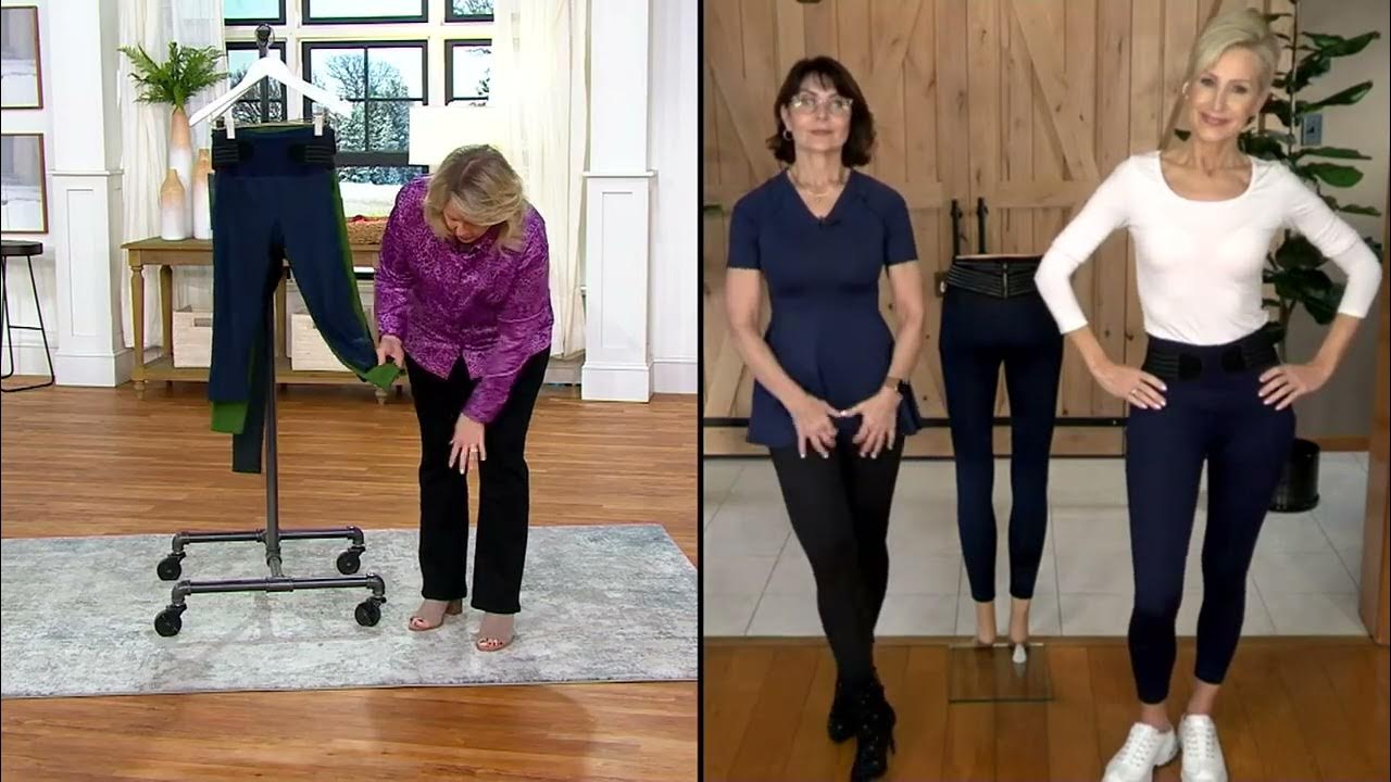Tommie Copper Choice of Adjustable Back Support Leggings on QVC YouTube