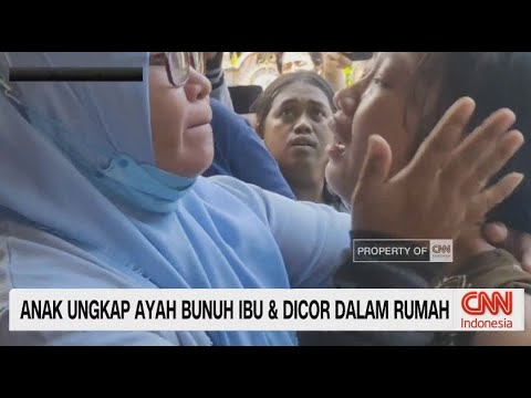 Anak Ungkap Ayah Bunuh Ibu & Dicor Dalam Rumah