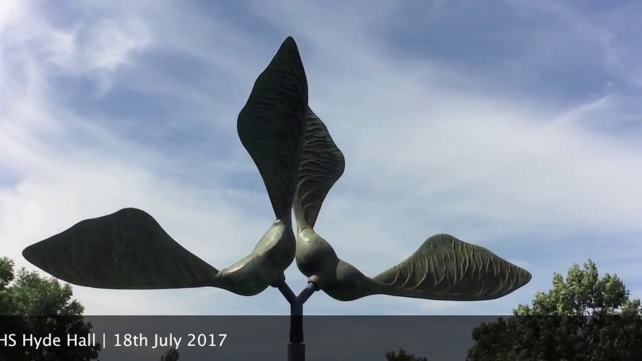 RHS Hyde Hall Wind Sculpture by David Watkinson
